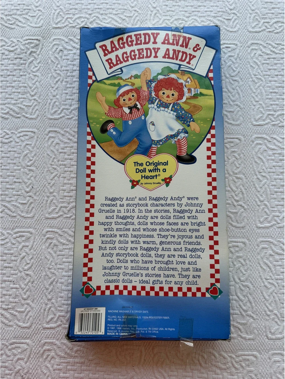 Raggedy Ann The Original Doll with a Heart - Vintage Collectible Doll in Box